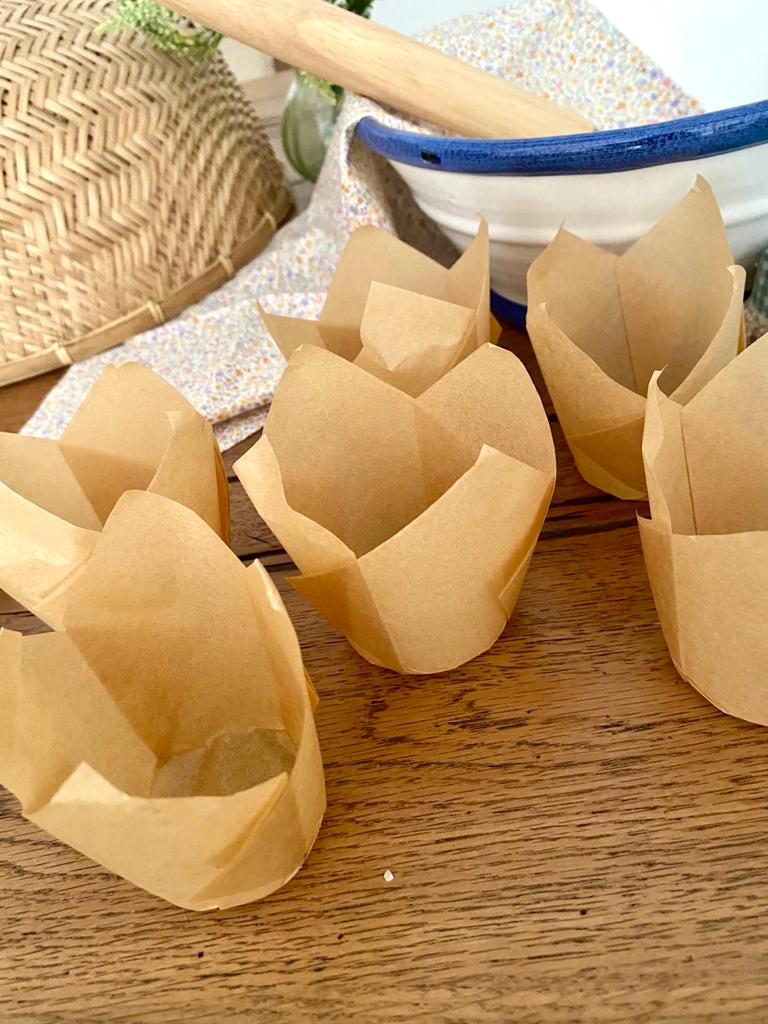 Moldes de papel para muffins y magdalenas