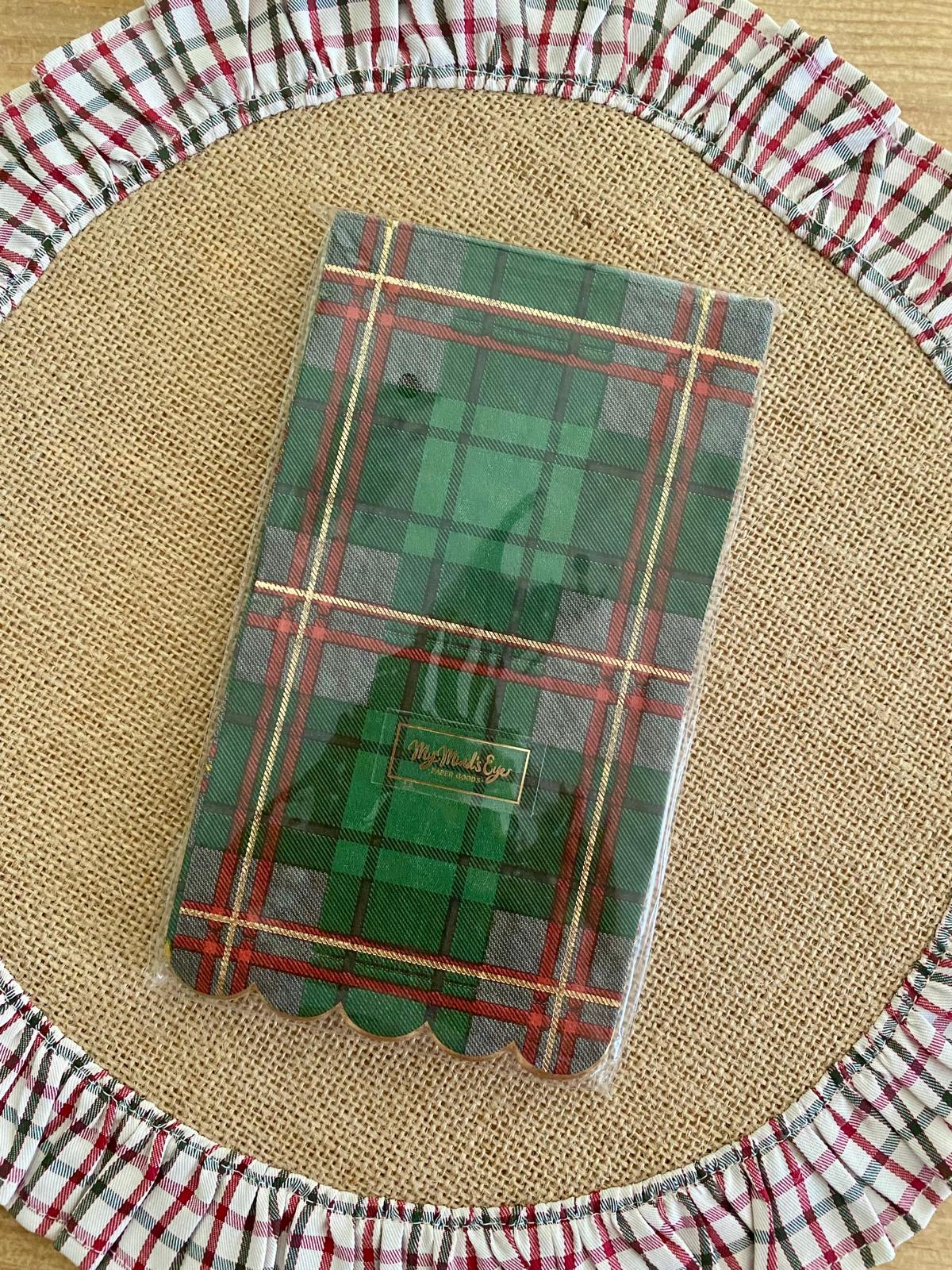 Servilleta Papel Navidad Verde